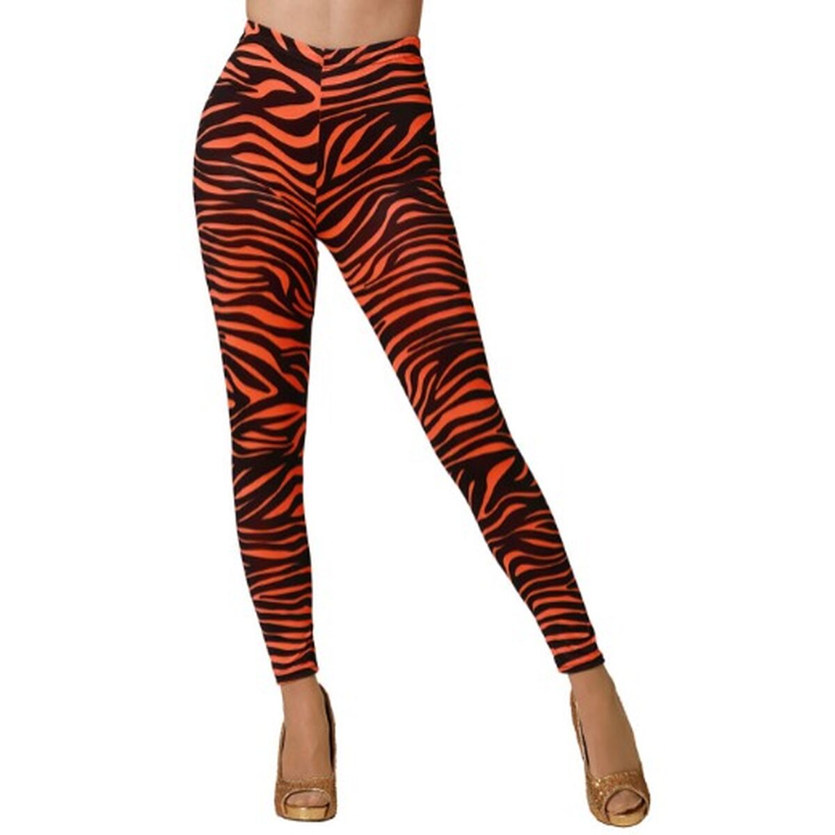 Leggings Ränder Orange